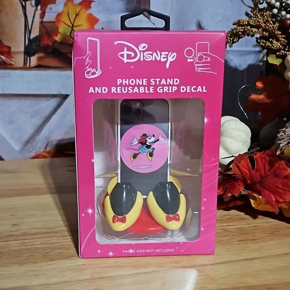 Disney 🎁 Phone Stand & Reusable Grip Decal
